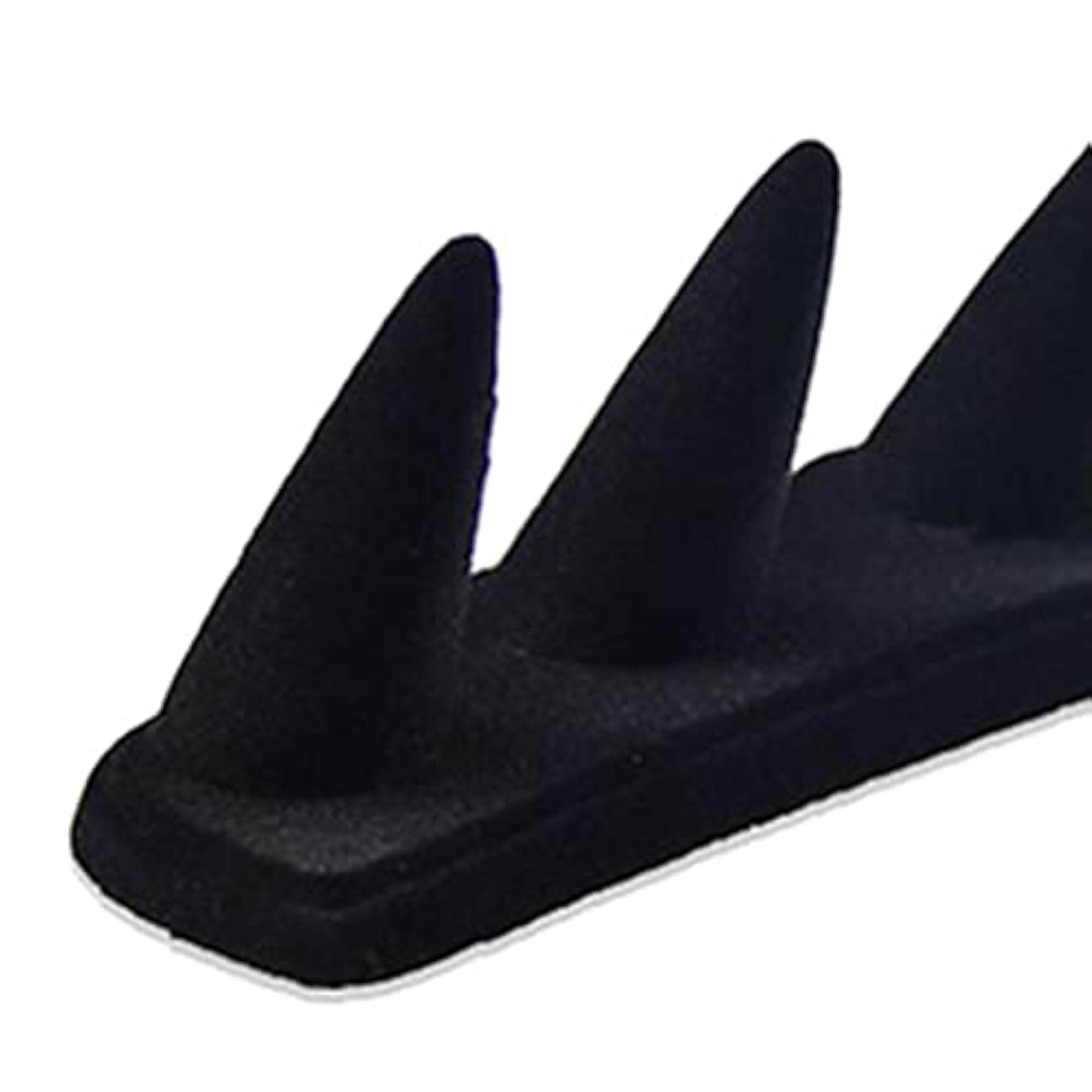 Black Velvet Finger Ring Holder Rack for Jewellery Storage